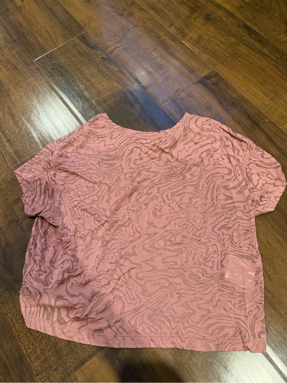 lululemon athletica Short Sleeve Tee in Dusty Rose Pattern